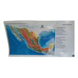 Mapa Haptico De Regiones Fisiograficas De Mexico.