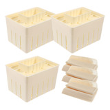 Molde Prensado De Queso, Caja De Tofu, 3 Juegos