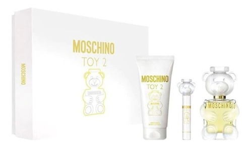 Set Importado Moschino Toy 2 Edp 100ml 4 Pzas Original