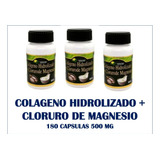 Colágeno Hidrolizado+ Cloruro De Magnesio 180 Cápsulas 500mg