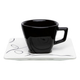 Xícara 12 Cafézinho 75ml Quartier Freedom Porcelana Oxford