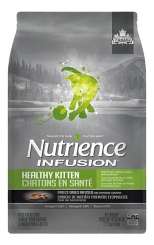 Alimento Para Gatitos Nutrience Infusion Kitten 2,27 Kgs