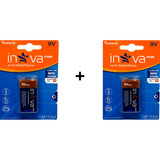 2 Bateria 9v Inova Prime Cell-11054