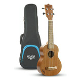 Ukulele Acustico Moani Soprano Sapele Ukss02-21