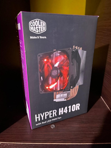 Disipador Ventilador Cooler Master Hyper H410r Rgb Gamer