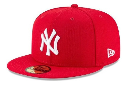 Gorra Original New Era Yankees New York 59fifty En Rojo