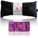 Blissful Being - Almohadas Y Fundas De Seda Para Ojos, Onyx 