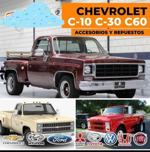 Kit De Gomas De Puertas Chevrolet Pickup C10 Foto 6