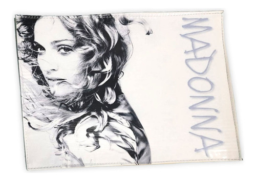 Mantel Individual Madonna Lona/goma/cuero Reversible 30x40