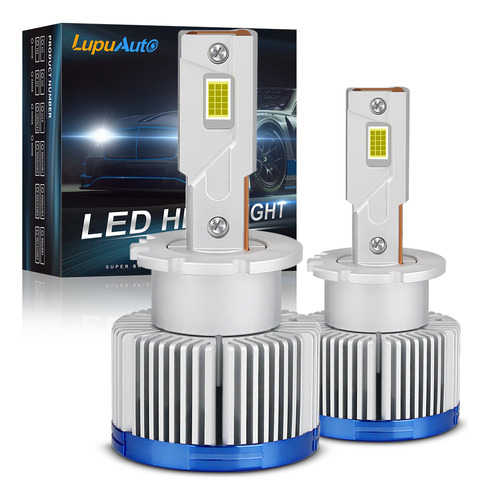 Kit De Faros Led Para Hid Xenon D1s D2s D3s D4s 180w 6500k