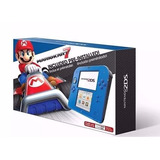  Nintendo 2ds Con Mario Kart 7  Azul Eléctrico