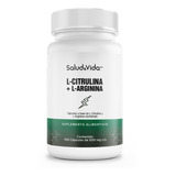 L-citrulina Con Arginina 100 Cápsulas 500mg Salud & Vida Mx