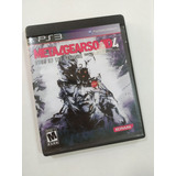 Metal Gear Solid 4: Guns Of Patriots - Ps3 Play Station 