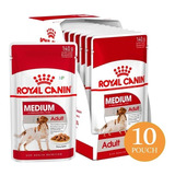 Alimento Humedo Pouch Royal Canin Medium Adulto 10un. Np