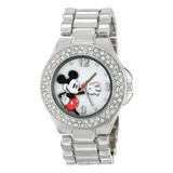 Reloj Analógico De Moda Mickey Mouse Para Niñas Y Mujeres