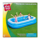 Piscina Rectangular Azul