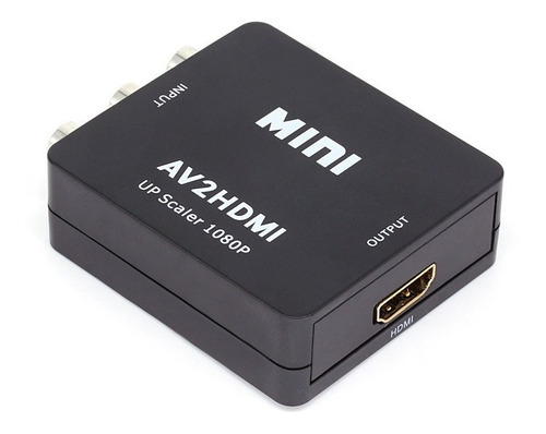 Adaptador Conversor Video Av Rca A Hdmi 720p 1080p