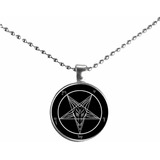 Collar Pentagrama Varios Modelos Ocultismo Baphomet Satan