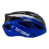 Casco Ciclismo Ajustable Ultraligero Tuttobike Color Azul Talla S-m