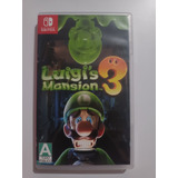 Caja Sola Sin Juego De Luigi's Mansión 3 Nintendo Switch 