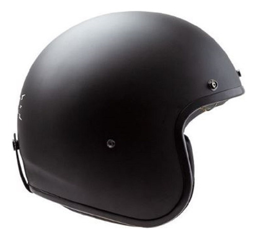 Casco Scooter Moto Hawk 721 Liso Mate Negro Talle L 60