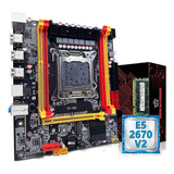 Kit Placa Mãe Processador Xeon E5 2670 16gb Ram Ddr3 1600mhz