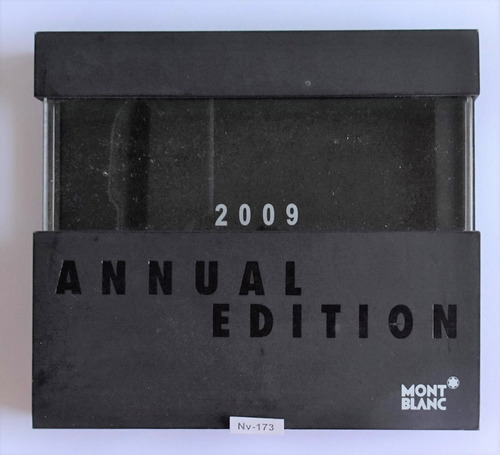 Estuche Original P/pluma Mont Blanc Edicion Anual 2009#nv173