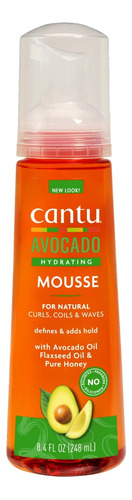 Mousse Hidratante Con Aceite De Aguacate Cantu 248 Ml