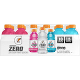 Gatorade Zero Sugar 3 Sabores 18 Piezas 2 Cajas