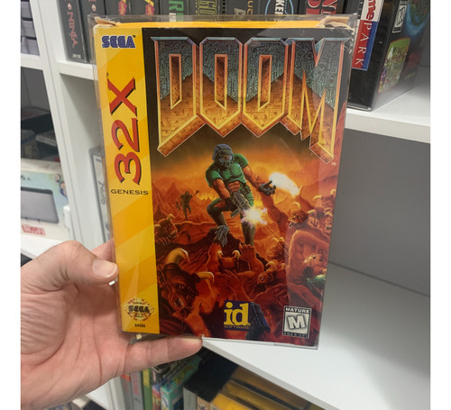 Doom Sega 32x Jogo 100% Original Completo