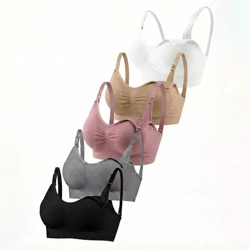 5 Piezas Brasier De Lactancia Piezas Ropa Maternidad | MercadoLibre