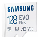 Memoria Microsd Samsung 128 Gb New Model 160 Mb/s C/adapter