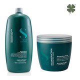 Alfaparf Shampoo Reparative 1 Litro+máscara 500 Ml