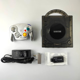 Console Nintendo Gamecube Preto Translucido Com Picoboot