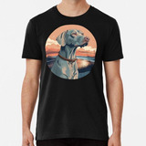 Remera Weimaraner Adorable Algodon Premium