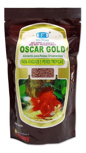 5 Un Ração Para Peixes Oscar Gold 200g Carpas E Kinguios