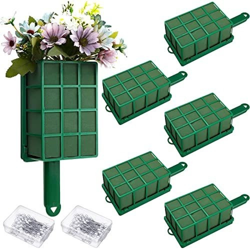 Caja Floral Con Asas Para Arreglos Florales, 6 Piezas