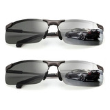 2x Gafas De Sol Fotocrómicos Masculinos Polarizadas