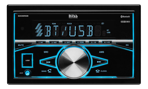 Boss Autostereo, Bluetooth, Mp3, Usb, Auxiliar, No Cd, No Sd