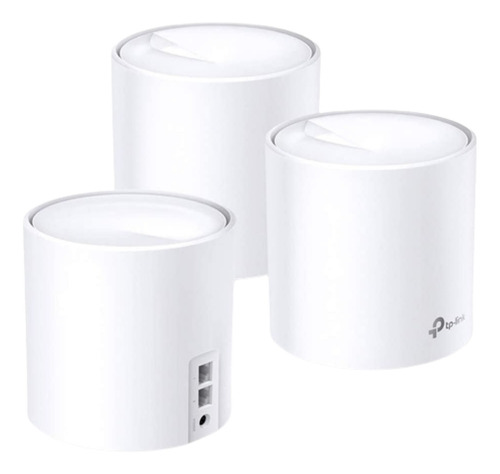 Tplink Kit 3peças Roteador Wi-fi Mesh Deco X60 Ax3000 Vs3.0