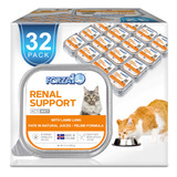 Forza10 Wet Renal - Alimento Para Gatos Con Cordero, Lata De