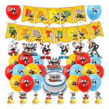 Globos De Cumpleaños Decoracion Fiesta Cuphead Infantiles