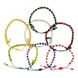 Ide Pulseras 7 Pz. Santo Elegguá, Orula Y Oggun Santería 