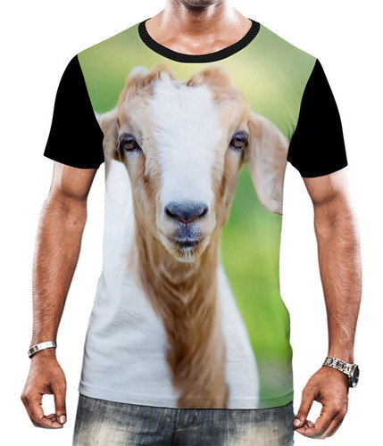 Camiseta Camisa Animais Da Fazenda Cabra Cabrito Bode Hd 4