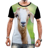 Camiseta Camisa Animais Da Fazenda Cabra Cabrito Bode Hd 4