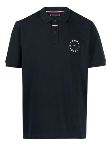 Polo De Hombre Tommy Hilfiger 5531 Roundall Oversize 10p/wh