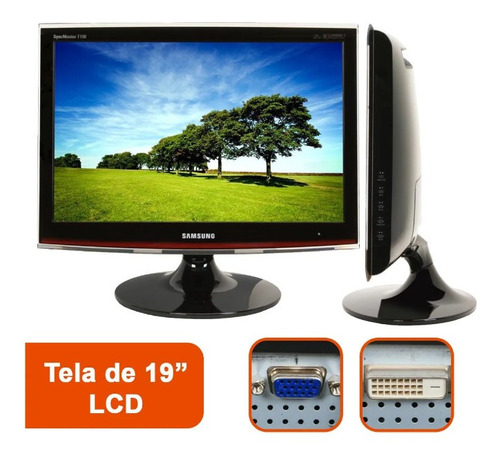 Monitor Pc Lcd 19 Samsung Syncmaster T190