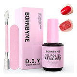 Kit Removedor De Esmalte En Gel, Bornbyme 3 Piezas Para Uñas