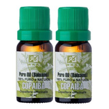 Kit Dois Óleos Essenciais De Copaíba 10ml - 100% Puro - Rhr