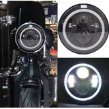 Faro Led Harley 5 3/4 Negro Led 4000lm Daymaker Negro